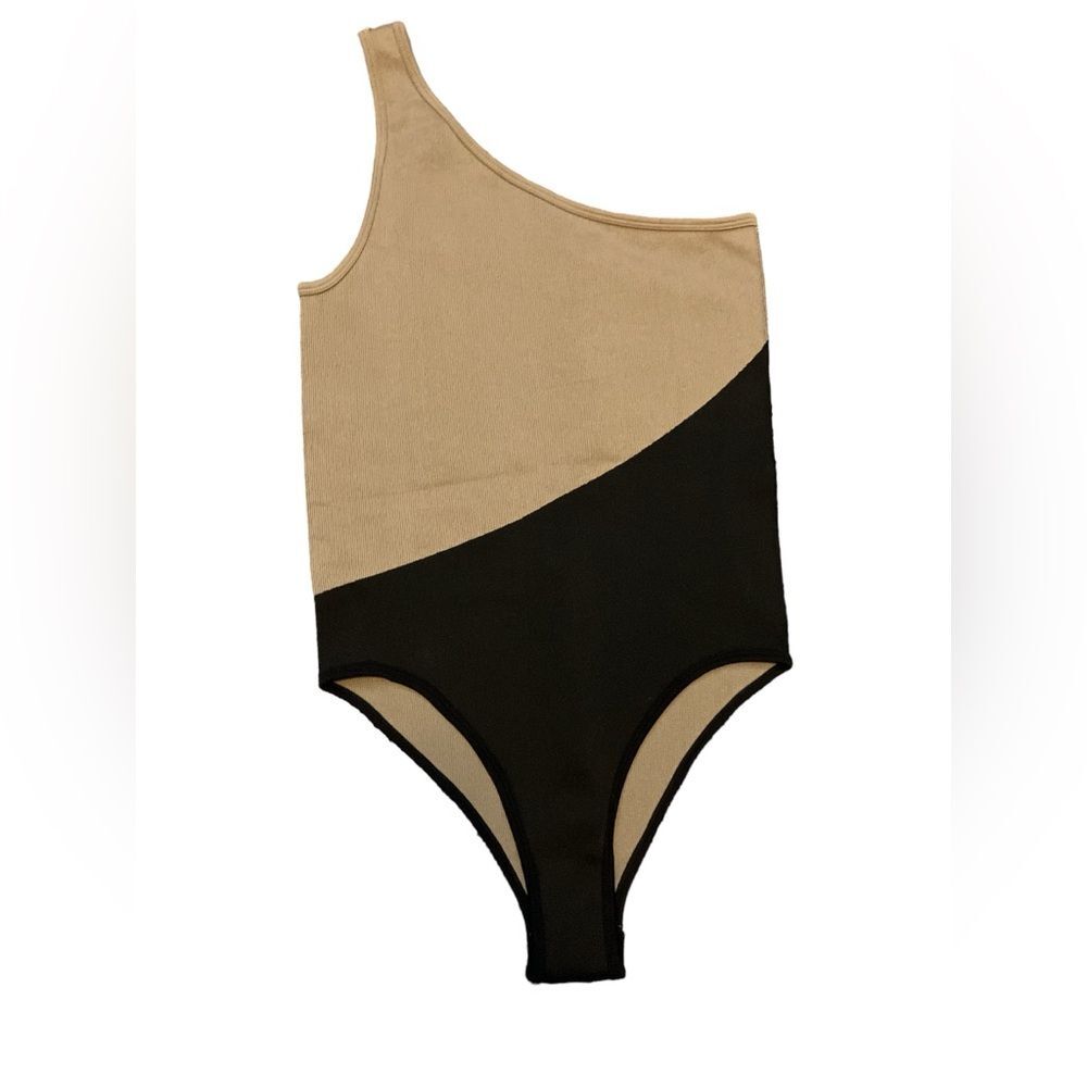 Aura Bodysuit Size M/L Dance 90's Y2K Colorblock